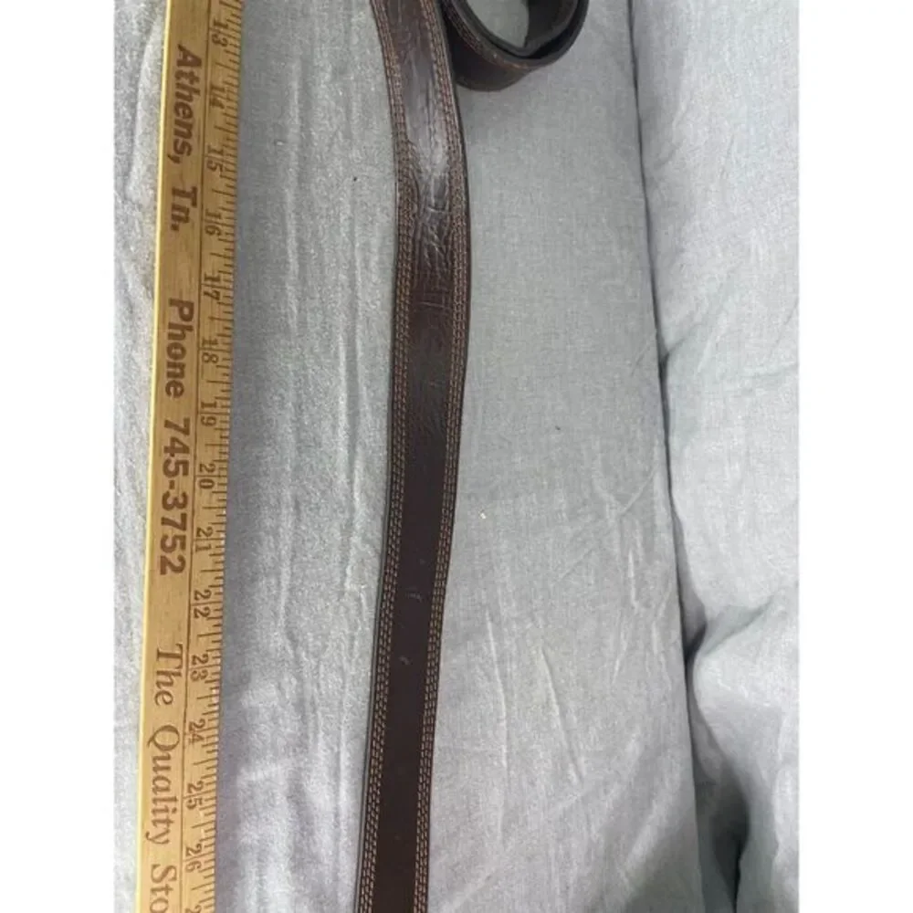 Brown leather belt size 51-55